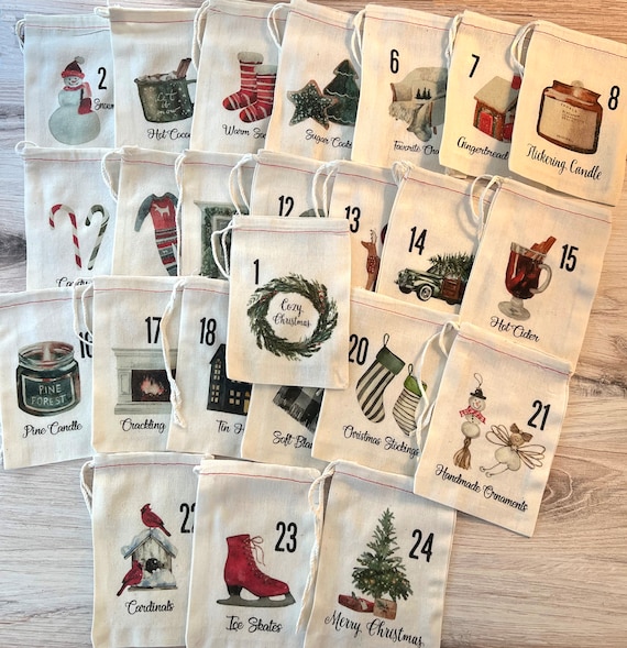 cozy-advent-calendar-christmas-bags-colorful-holiday-bag-set-countdown-to-christmas-cotton-drawstring-bags-advent-bags-etsy