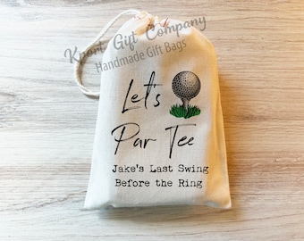 Lets Partee Bachelor Party Hangover Recovery Kit Custom Bachelor Favor Bag. Golfing Golf Bachelor Party Favor Wedding Personalized Bags