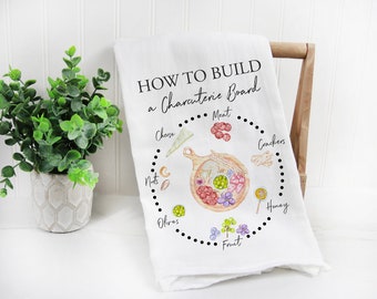How to Build a Charcuterie Board Kitchen Tea Towel Charcuterie Board Gift Sets Cheese Board Accessories Charcuterie Gift Housewarming Gift