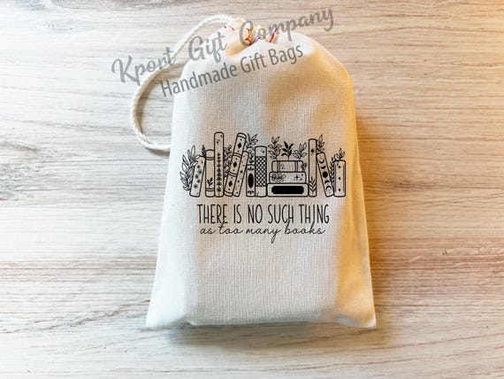 Personalized Book Club Gift Bag - Book Club Member Gift - Bookish Gift - Book club party - Custom book club favor - Book Club Favor Bag