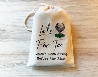 Lets Partee Bachelor Party Hangover Recovery Kit Custom Bachelor Favor Bag. Golfing Golf Bachelor Party Favor Wedding Personalized Bags