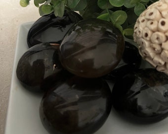 large smoky quartz palm stone | all natural high quality | each stone has something special about it | smokey quartz