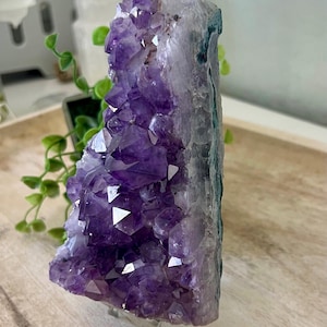Amethyst geode cluster | purple amethyst crysta |Uruguay Amethyst natural rough amethyst crystal | Amethyst Green Jasper