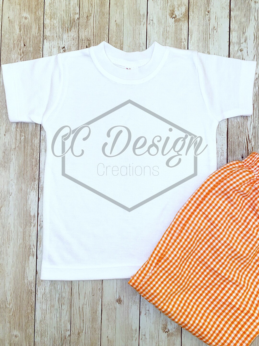 Sublimation Laughing Giraffe ARB Blanks Boutique White Toddler Short