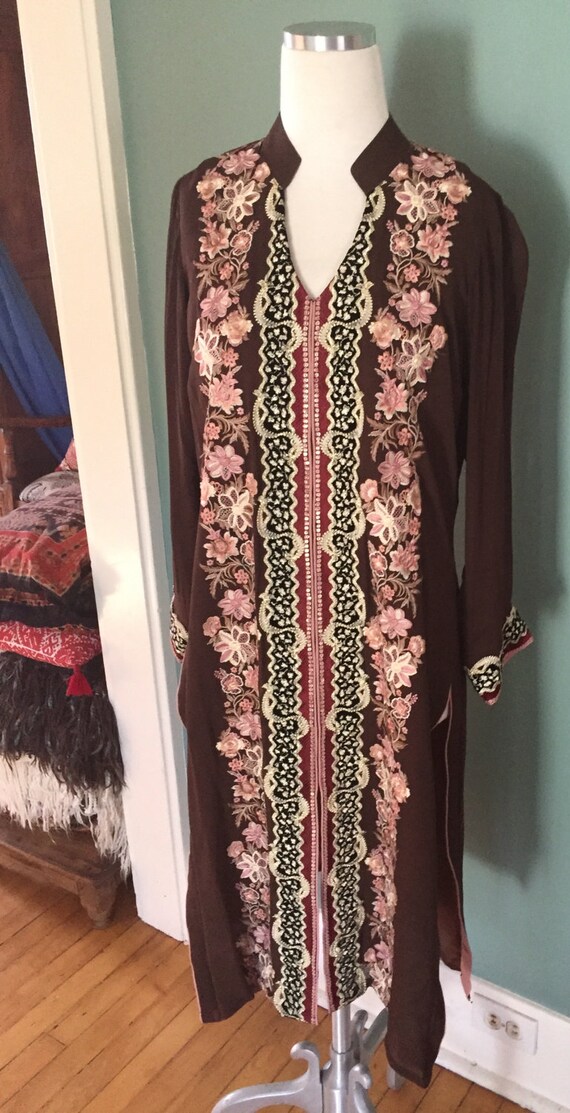 India Caftan | Tunic Dress |Hippie | Bohemian | e… - image 4