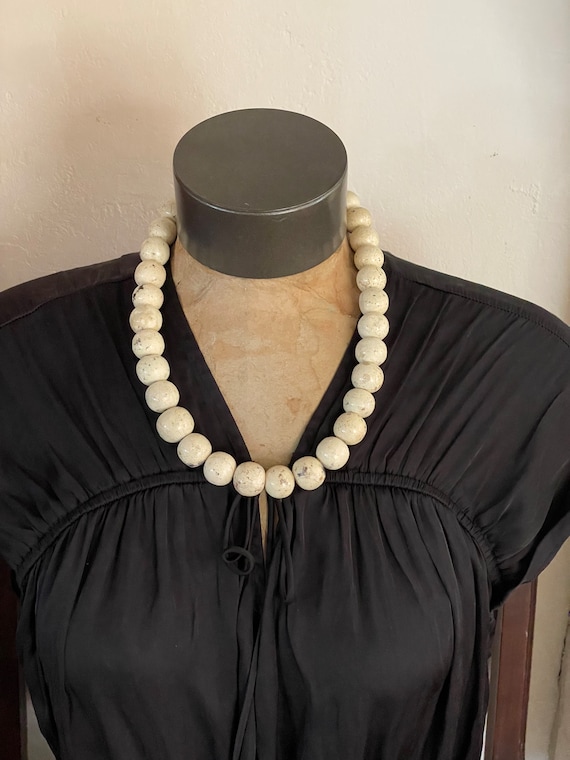 Jasper Stone Necklace  | Vintage Gemstone Necklace