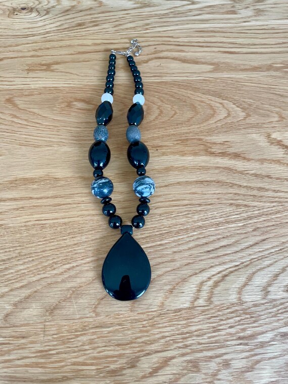 Vintage Jay King  Statement Gemstone Necklace | B… - image 3