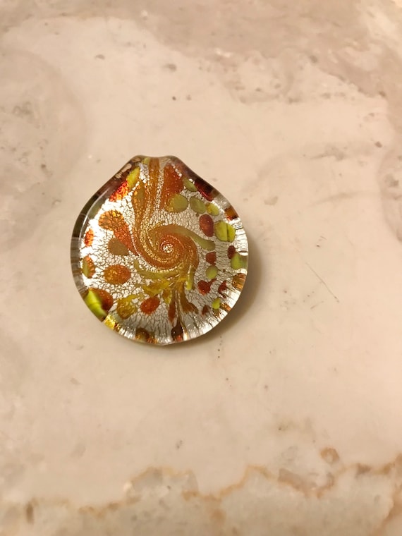 Blown Glass Pendant | Art Glass | Fused Glass | vi