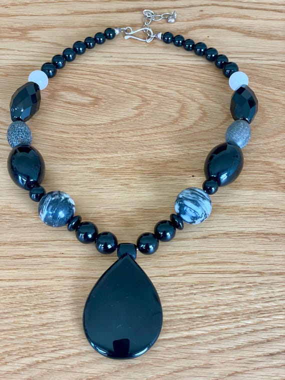 Vintage Jay King  Statement Gemstone Necklace | B… - image 4