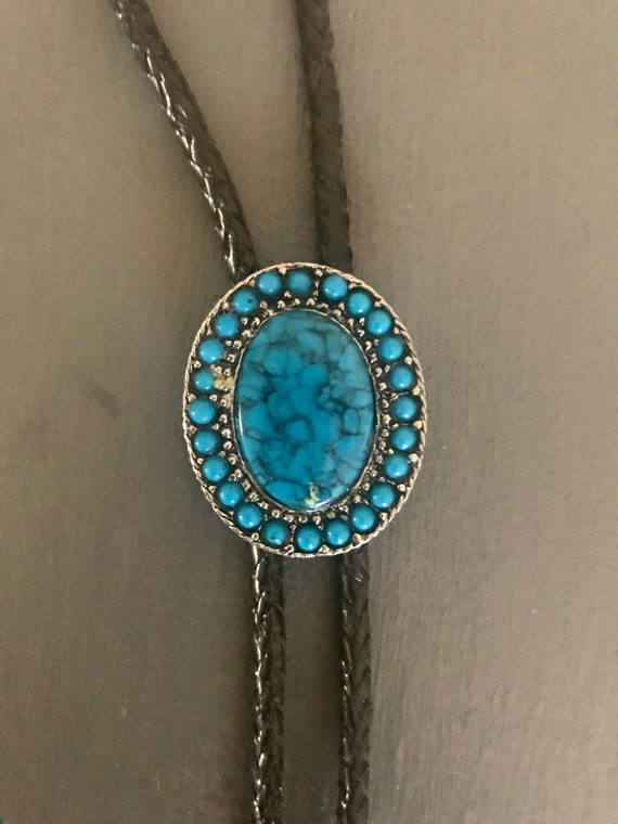 Southwestern Bolo Ties | Faux Turquoise | Unique B