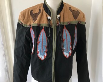 red cowboy jacket