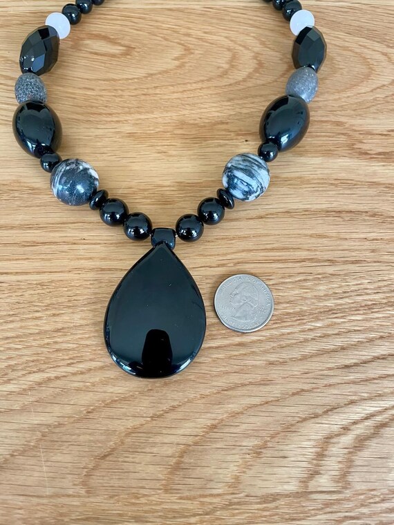 Vintage Jay King  Statement Gemstone Necklace | B… - image 8