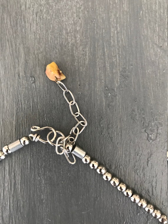 Polished Jasper nugget necklace |Yellow Jasper | … - image 4