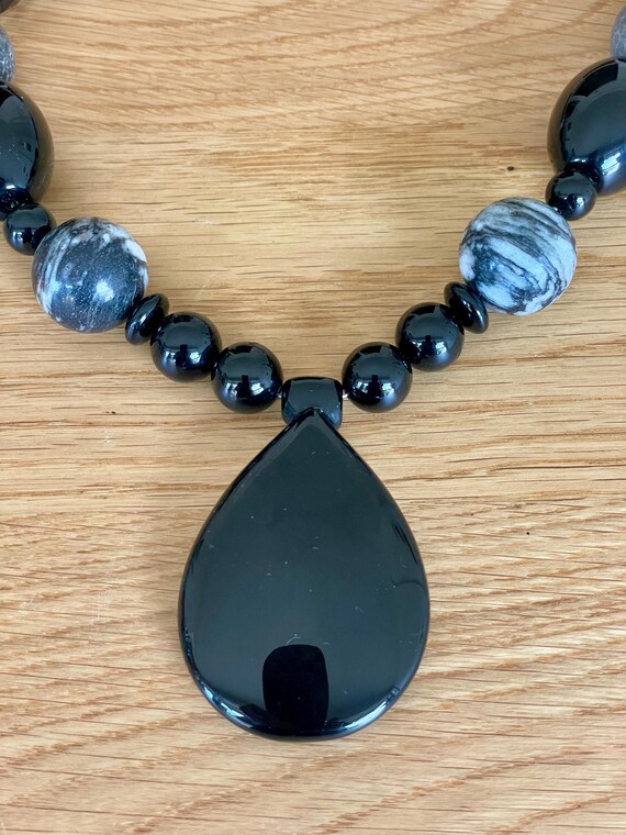 Vintage Jay King  Statement Gemstone Necklace | B… - image 5