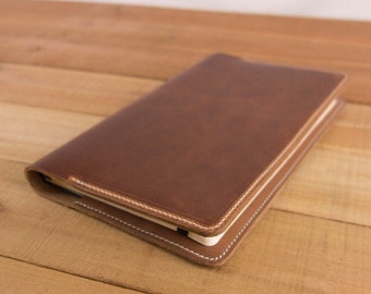 Moleskine Classic Notebook Cover - 5x8.25 IN - English Tan Leather