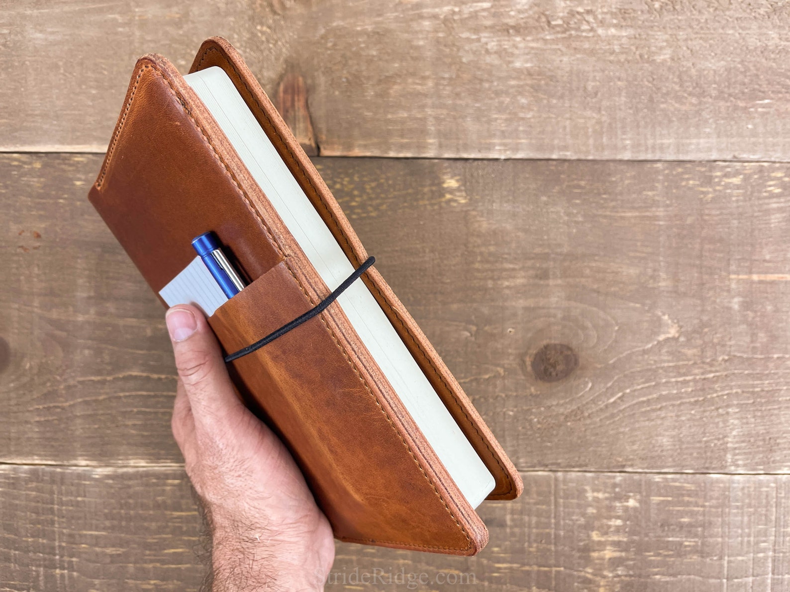 Moleskine Expanded Leather Notebook Cover in English Tan Etsy UK