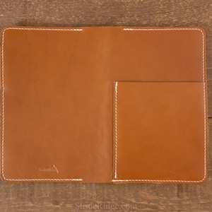 B6 Slim Jibun Techo 3 in 1 Planner Cover 2024 Tan Leather image 5