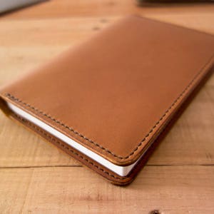 Stalogy Cover - A6 - Tan Leather 2024