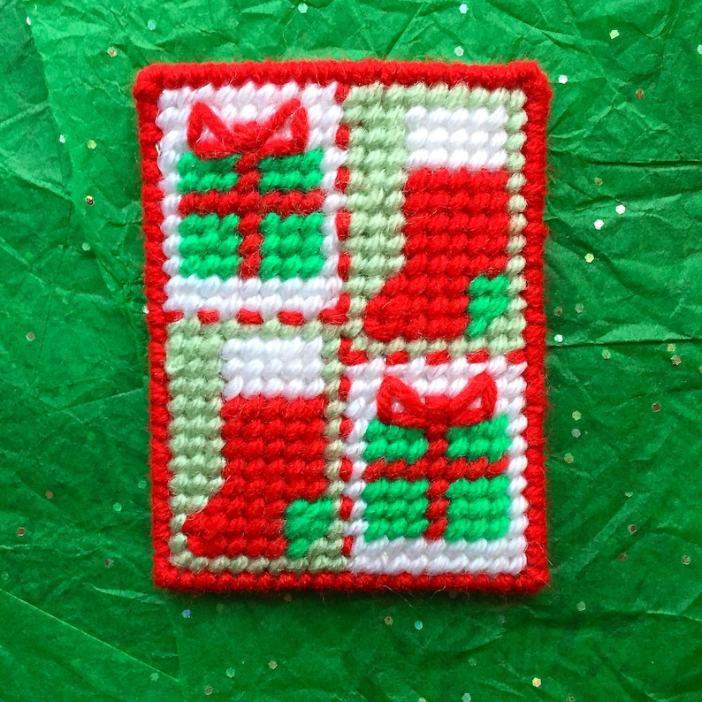 Plastic Canvas Pattern Page: signs of Christmas - Etsy