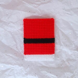 Plastic Canvas: Santa's Suit Gift Card Holder image 3