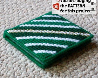 Plastic Canvas Pattern: Graph 'N Go -- "Verdant" Notepad Holder ***PATTERN ONLY***
