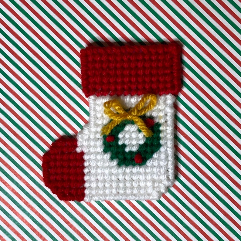 Plastic Canvas Pattern Christmas Stockings christmas Etsy