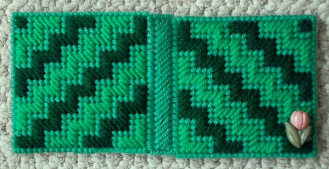 Plastic Canvas Pattern: Colorful Notepad Holder ***PATTERN ONLY*** - Etsy