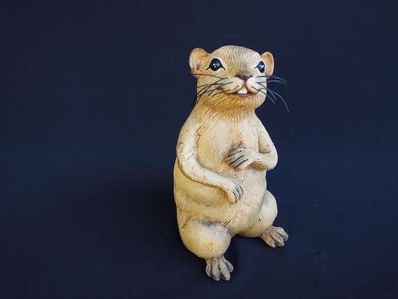 Handmade Ceramic Prairie Dog Sculpture Original Clay Animal Pottery Magical Beasts Unique Garden Statue Nature Lover Best Gift Etsy UK