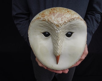 Ceramic Wall Mask - Etsy