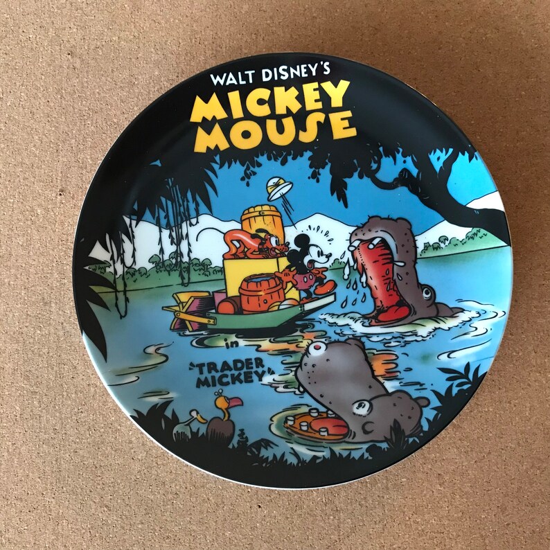 Trader Mickey Plate
