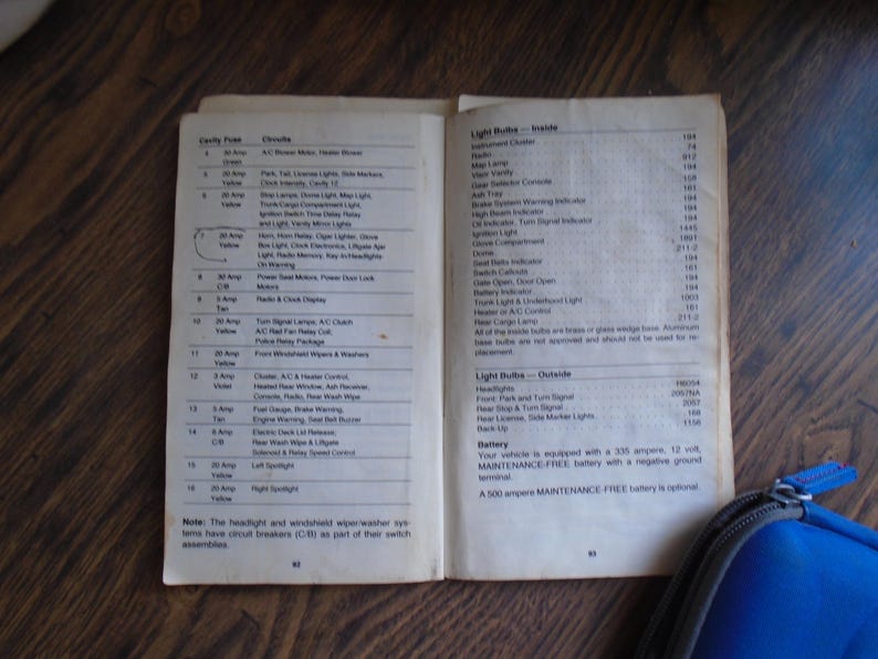 Relain Owner 1984 Plymouth Reliant Owner's Manual ~ Operating Instructions & Product ...
