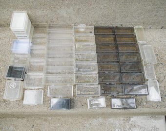 Vintage Plastic Storage Boxes: Jewelry Parts, Stylus Cases (Group of 49)