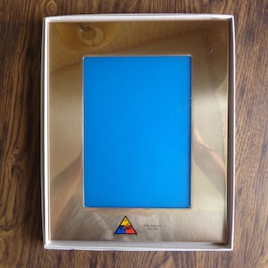 Souvenir 8x10 Picture Frame, Eighth Armored Division Thundering Herd, 53rd Reunion, July 2002