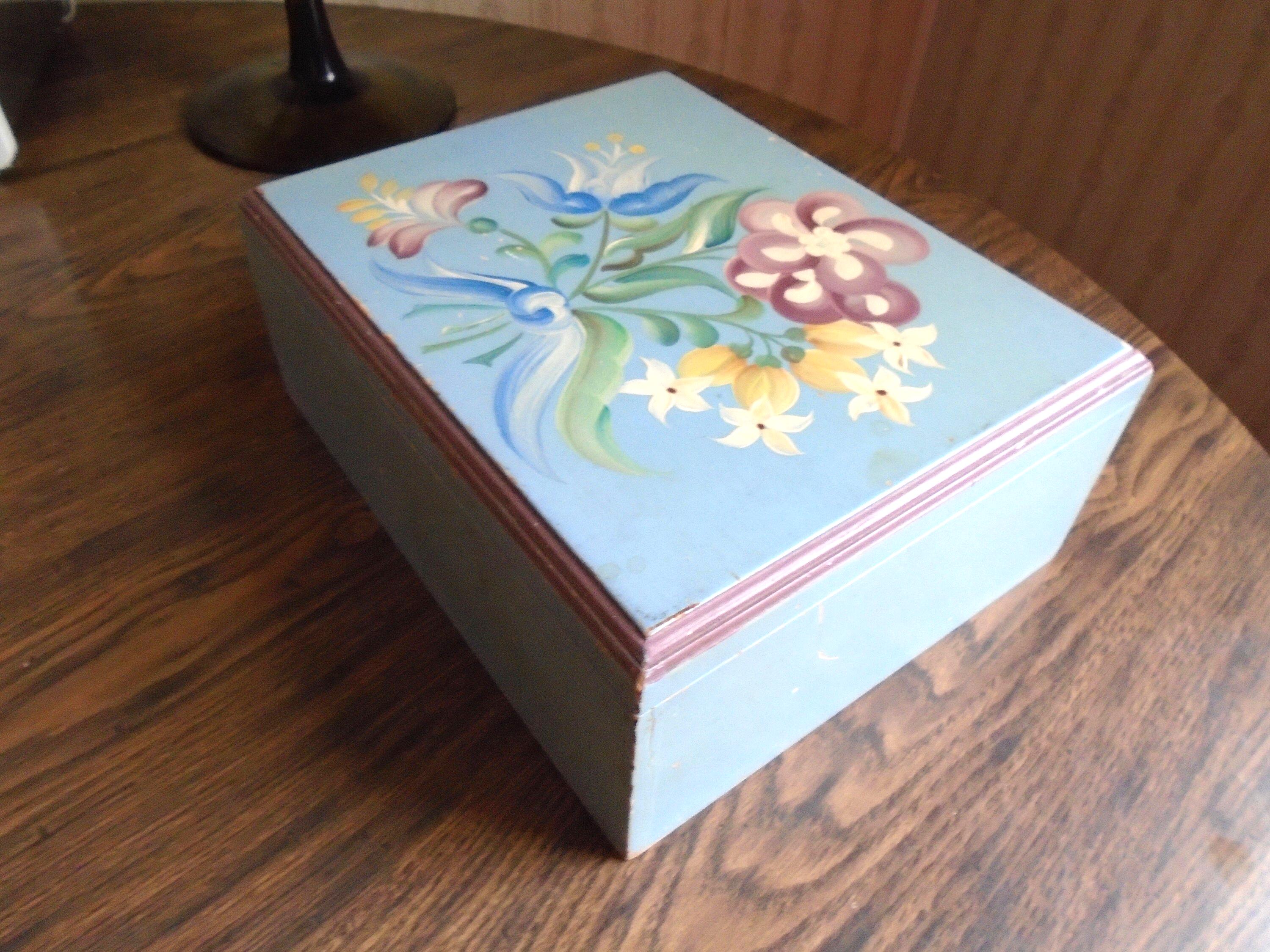 Wooden tole box - Etsy 日本
