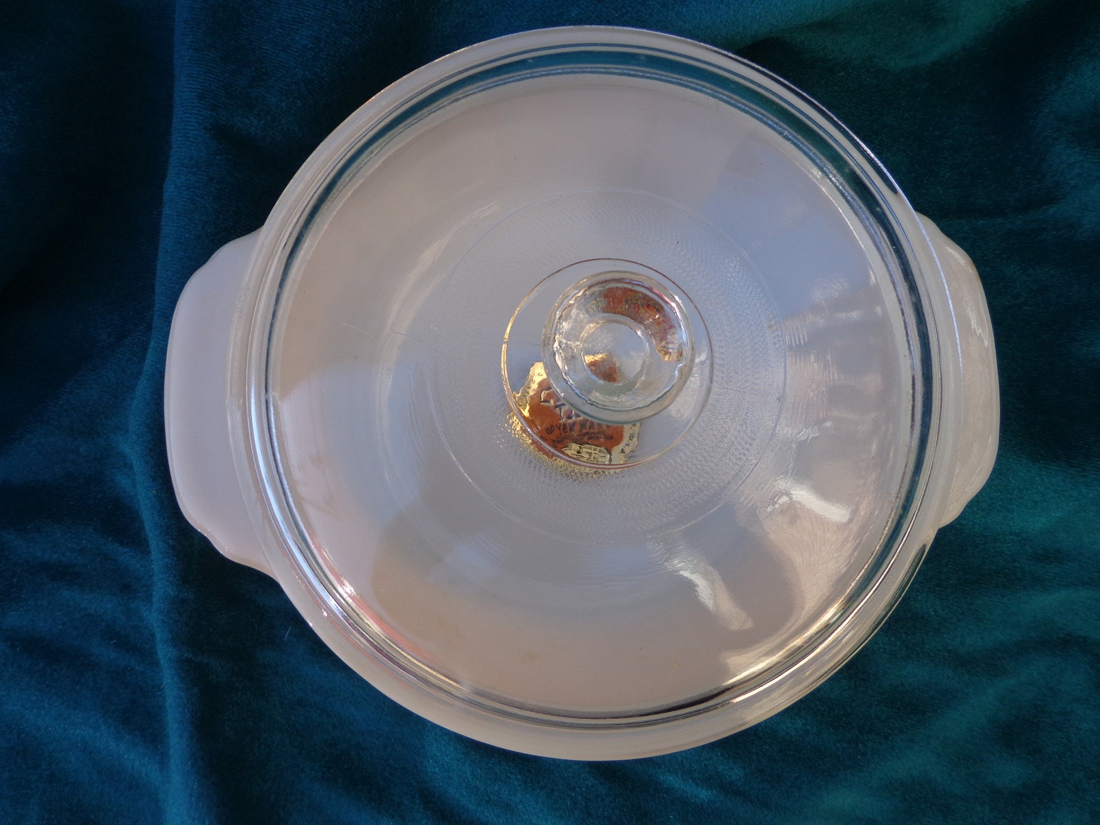 Fire King Copper Tint 11/2 Quart Casserole & Lid NOS With Etsy