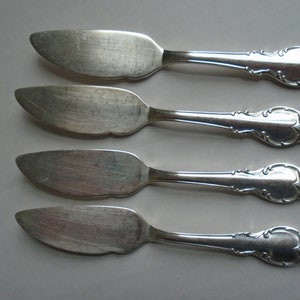 Silber Mode Zierbesteck: Holmes & Edwards Tiefsilber Set