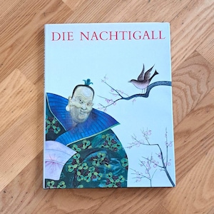 Cuentos de hadas de Hans Christian Andersen, Die Nahtigall, libros infantiles, idioma alemán, libro infantil alemán antiguo, libro infantil alemán de 1972