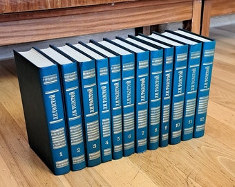 Lev Tolstoy Collected Volumes, Vintage Books set Leo Nikolayevich Tolstoy, 12 volumes 1987 year, War and Peace, Anna Karenina, Russian books