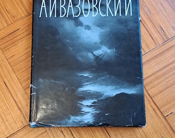 The Aivazovsky Art Gallery book, Ivan Konstantinovich Aivazovsky painter, Collectible Book,Aivazovsky gallery guide, Art book life biography