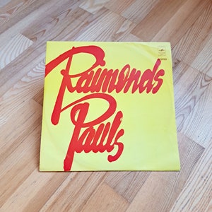 Vinyl Records Raimonds Pauls/ Vintage Vinyl Record Latvia/ Gramophone Record, Janis Peters ,Latvian Retro Music, Raimond Pauls composer