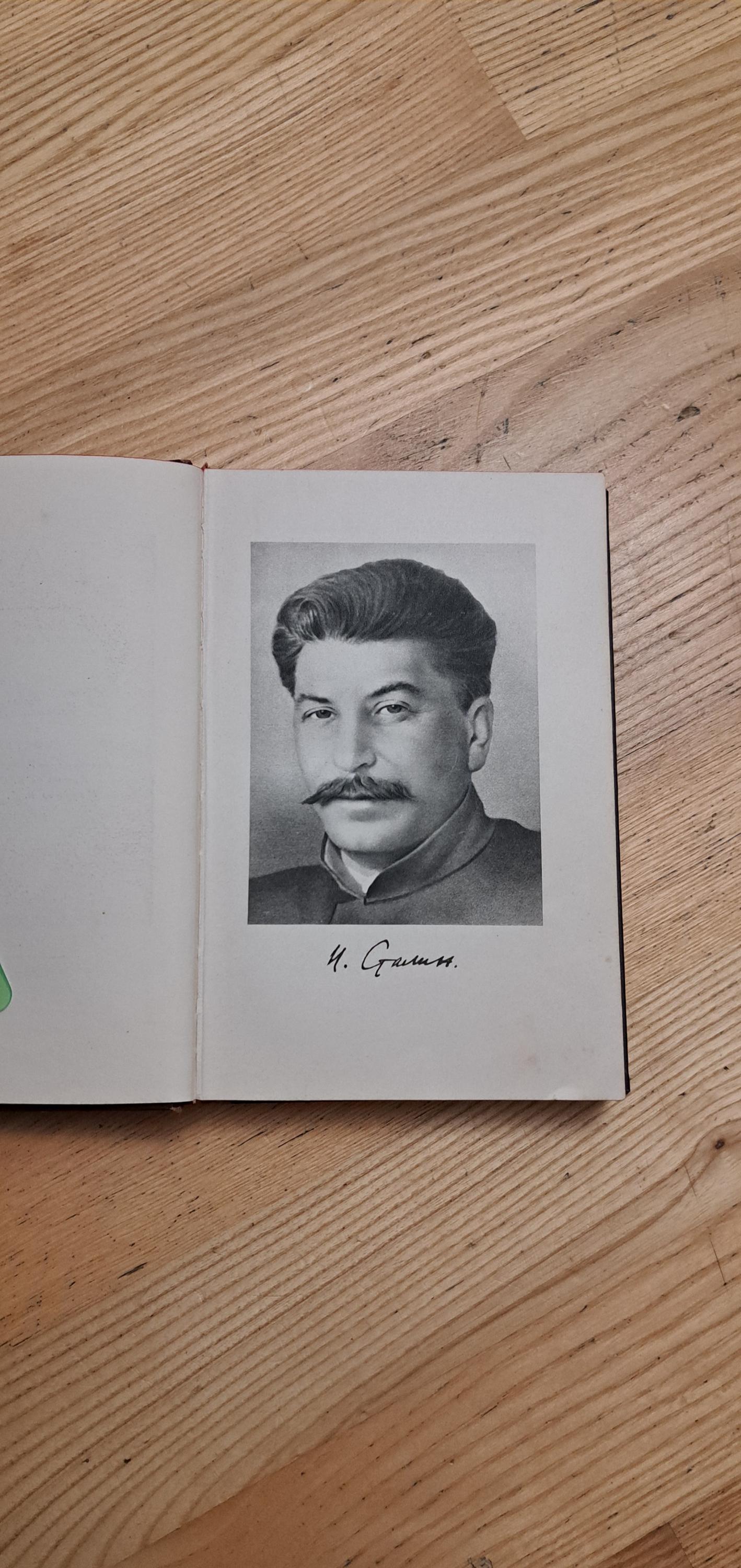 Joseph Stalin biography book, USSR Politics books short biography Iosif Stalin Soviet book, Stalinism, Polititics Soviet, facsimile edition