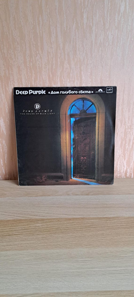 DEEP PURPLE/THE HOUSE OF BLUE LIGHT　レコード Deep Purple Vinyl Record: the House of Blue Light, 1986 Retro Rock
