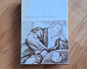 Vintage Oblomov Book by Ivan Goncharov - 1973 USSR Edition, world classic books