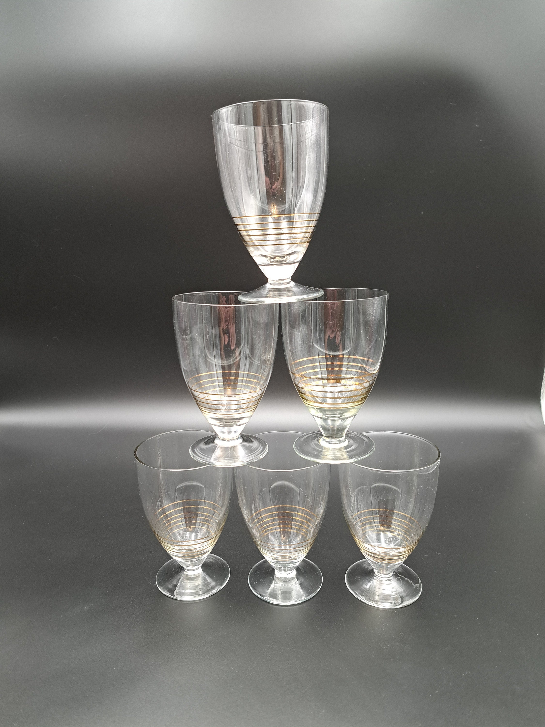Khen Old-Fashioned Drinking Glasses | Set of 6 | 9.6 OZ Vintage Classic  Glassware For Drinks, Muted …See more Khen Old-Fashioned Drinking Glasses 