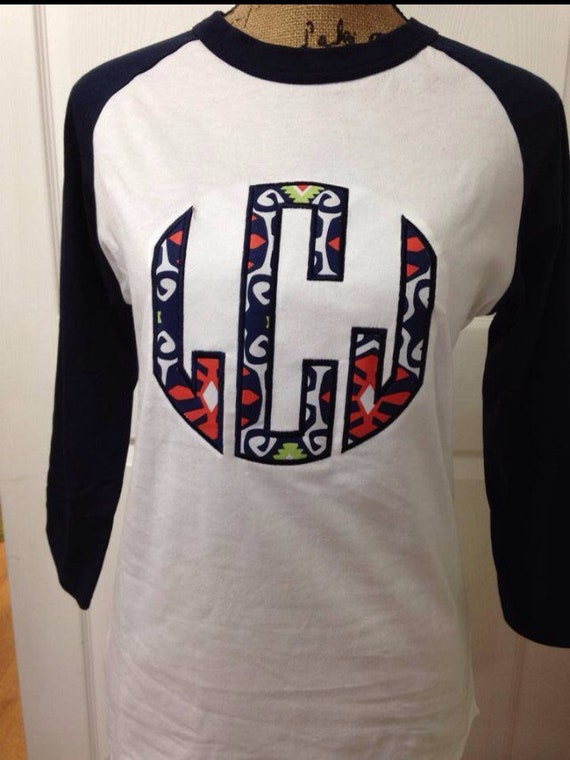 mlb monogram tee