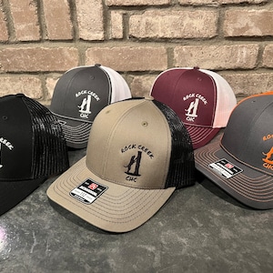 CUSTOM LOGO Richardson 112 Embroidered Hat BULK Pricing