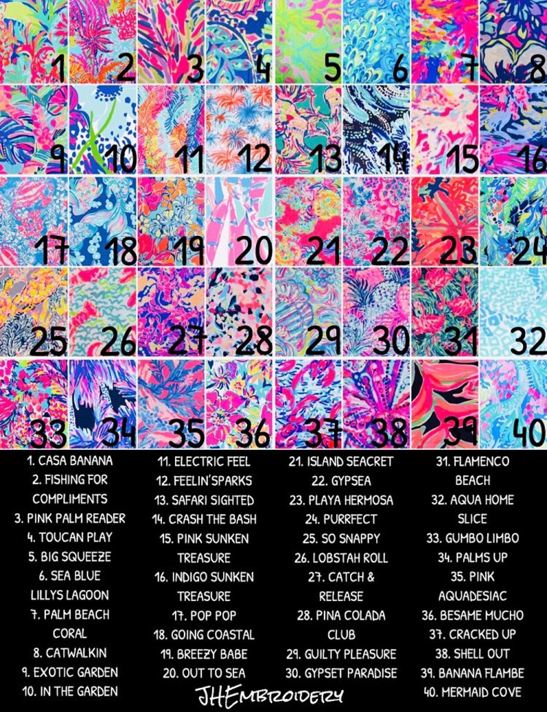 Ladies 14 Zip Personalized Appliqued Pullover Lilly Pulitzer Fabric SALE!!!