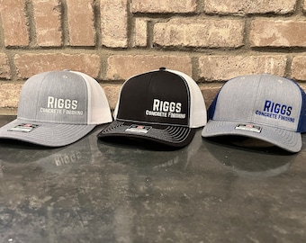 CUSTOM LOGO - 112 Richardson Embroidered Hat - BULK Pricing