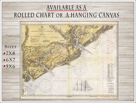 Nautical Chart Charleston Sc