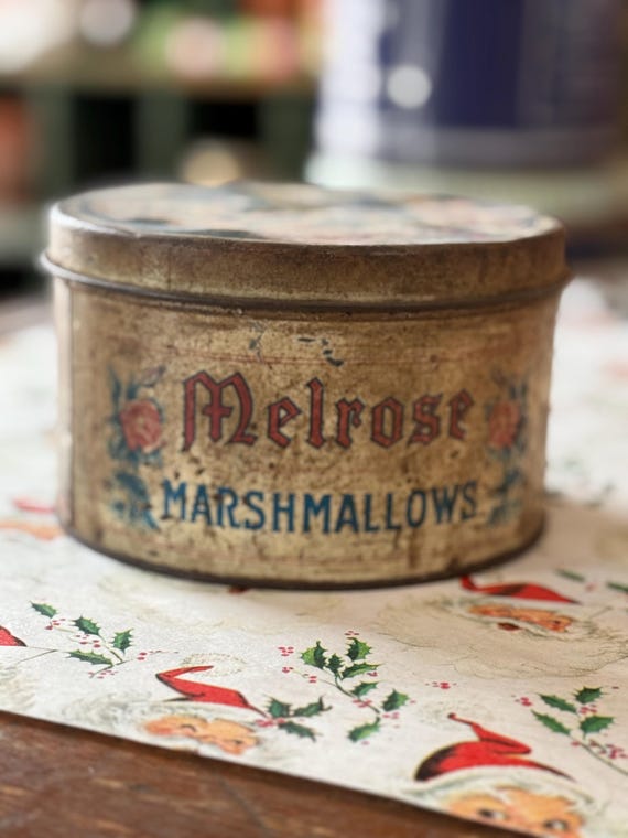 USA VINTAGE marshmallow 瓶蓋